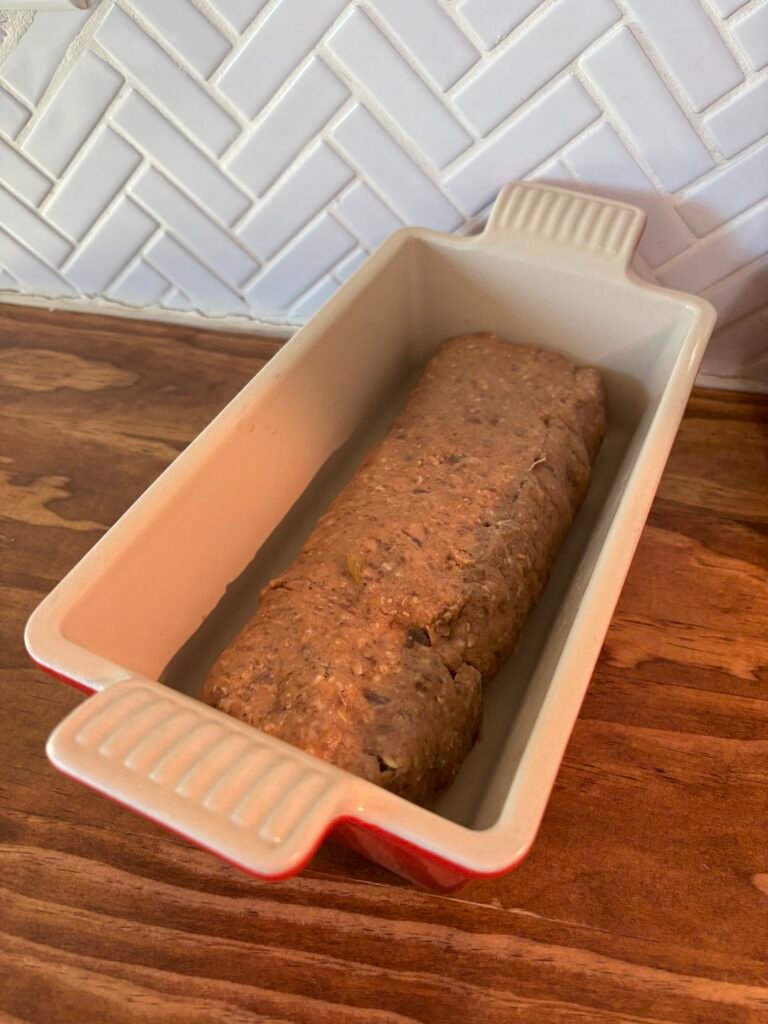 Meatloaf uncooked